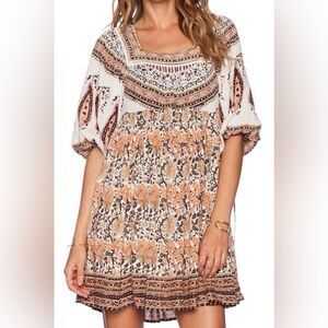 Free People Midsummer Dream mini dress size medium NWOT